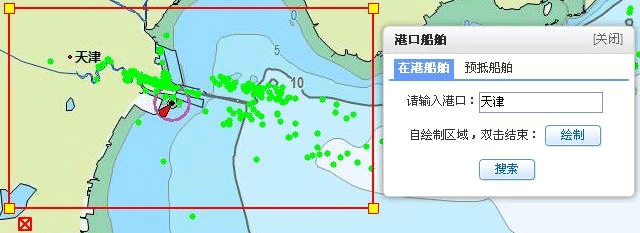 船讯网新增港口船舶搜索功能